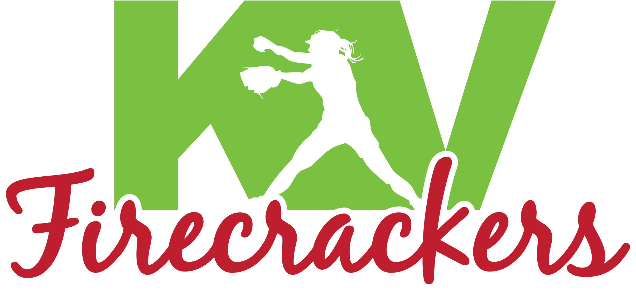 KV_Softball_Firecrackers_logo_GreenOverRed